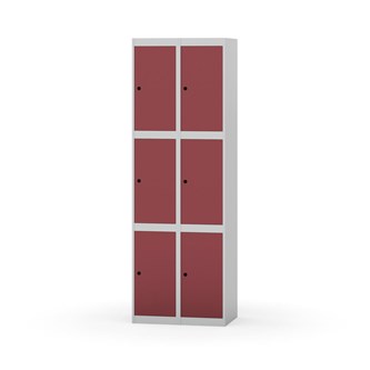 Novis lokerokaappi, tasakatto, 3:2, L 60 cm