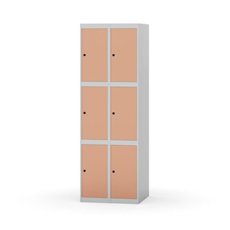 Novis lokerokaappi, tasakatto, 3:2, L 60 cm