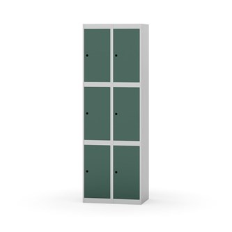Novis lokerokaappi, tasakatto, 3:2, L 60 cm
