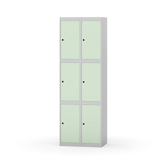 Novis lokerokaappi, tasakatto, 3:2, L 60 cm