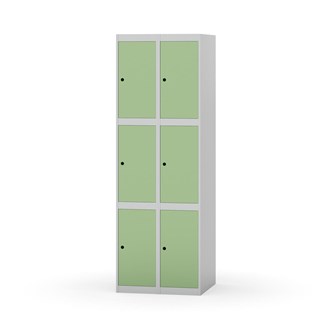 Novis lokerokaappi, tasakatto, 3:2, L 60 cm