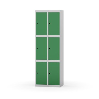 Novis lokerokaappi, tasakatto, 3:2, L 60 cm