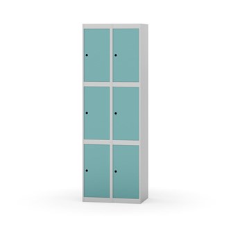 Novis lokerokaappi, tasakatto, 3:2, L 60 cm