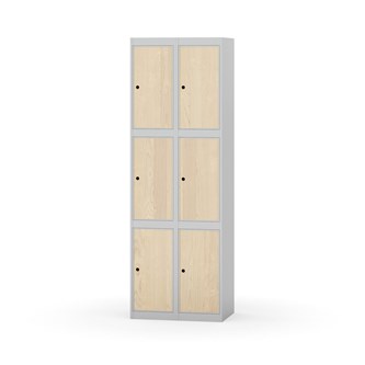 Novis lokerokaappi, tasakatto, 3:2, L 60 cm