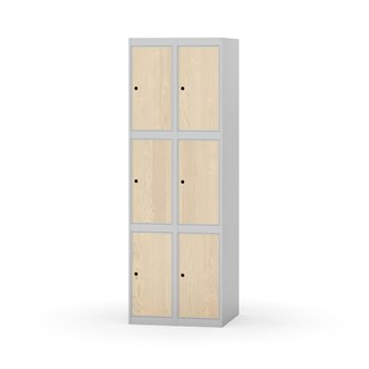 Novis lokerokaappi, tasakatto, 3:2, L 60 cm