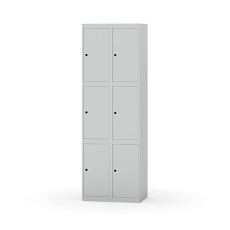 Novis lokerokaappi, tasakatto, 3:2, L 60 cm