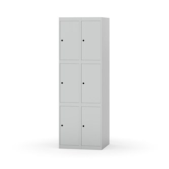 Novis lokerokaappi, tasakatto, 3:2, L 60 cm