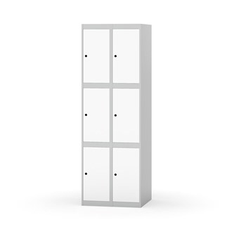 Novis lokerokaappi, tasakatto, 3:2, L 60 cm