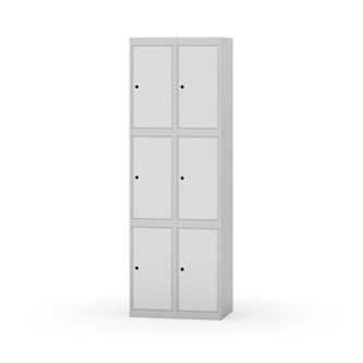 Novis lokerokaappi, tasakatto, 3:2, L 60 cm