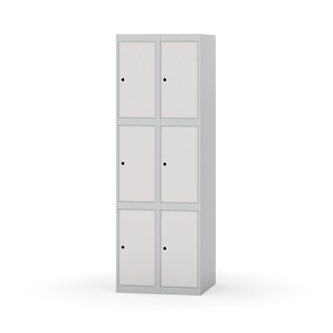 Novis lokerokaappi, tasakatto, 3:2, L 60 cm