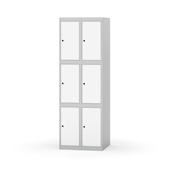Novis lokerokaappi, tasakatto, 3:2, L 60 cm