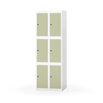 Novis lokerokaappi, tasakatto, 3:2, L 60 cm