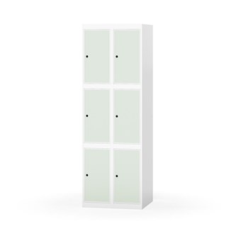 Novis lokerokaappi, tasakatto, 3:2, L 60 cm