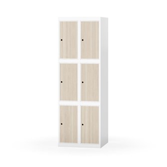 Novis lokerokaappi, tasakatto, 3:2, L 60 cm