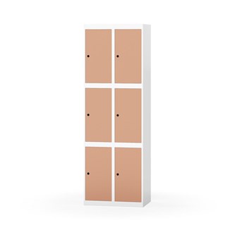 Novis lokerokaappi, tasakatto, 3:2, L 60 cm