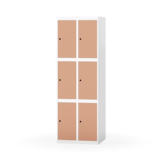 Novis lokerokaappi, tasakatto, 3:2, L 60 cm