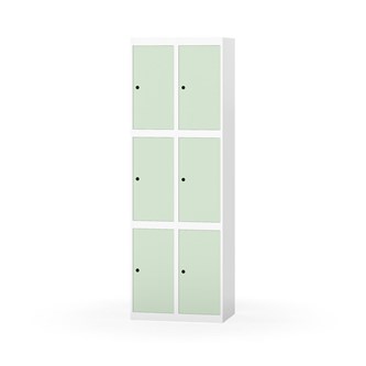 Novis lokerokaappi, tasakatto, 3:2, L 60 cm