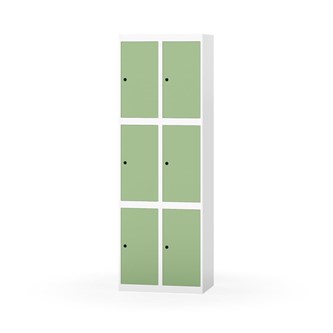 Novis lokerokaappi, tasakatto, 3:2, L 60 cm