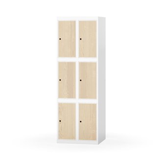 Novis lokerokaappi, tasakatto, 3:2, L 60 cm