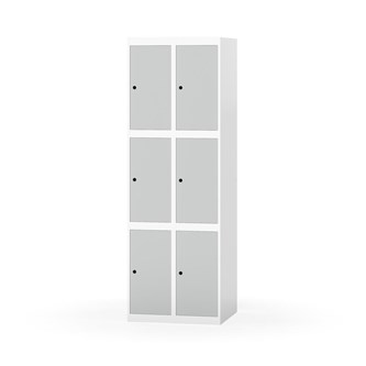 Novis lokerokaappi, tasakatto, 3:2, L 60 cm