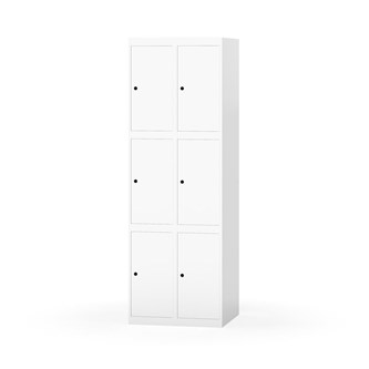 Novis lokerokaappi, tasakatto, 3:2, L 60 cm