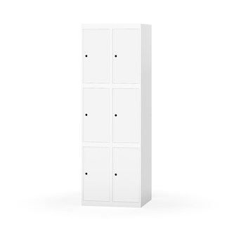 Novis lokerokaappi, tasakatto, 3:2, L 60 cm