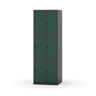 Novis lokerokaappi, tasakatto, 3:2, L 60 cm