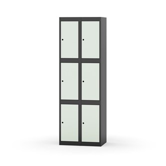 Novis lokerokaappi, tasakatto, 3:2, L 60 cm