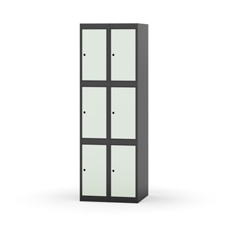 Novis lokerokaappi, tasakatto, 3:2, L 60 cm