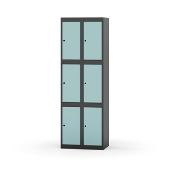 Novis lokerokaappi, tasakatto, 3:2, L 60 cm