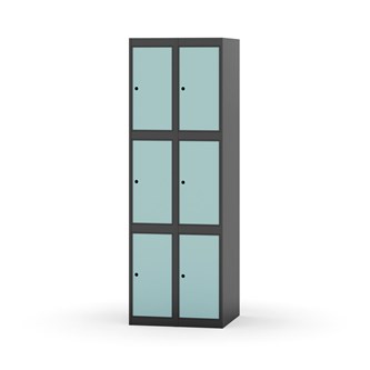 Novis lokerokaappi, tasakatto, 3:2, L 60 cm
