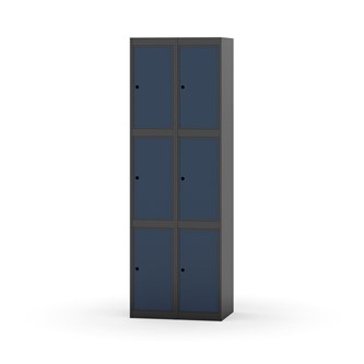 Novis lokerokaappi, tasakatto, 3:2, L 60 cm