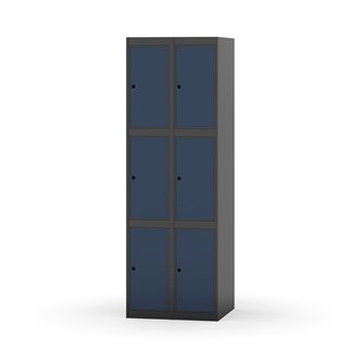 Novis lokerokaappi, tasakatto, 3:2, L 60 cm