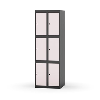 Novis lokerokaappi, tasakatto, 3:2, L 60 cm