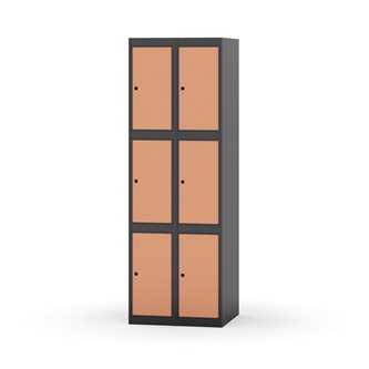 Novis lokerokaappi, tasakatto, 3:2, L 60 cm