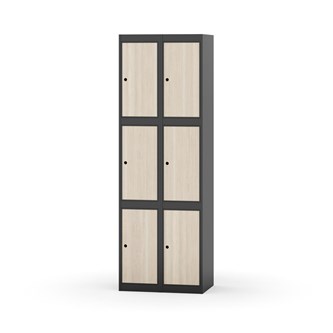 Novis lokerokaappi, tasakatto, 3:2, L 60 cm