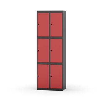 Novis lokerokaappi, tasakatto, 3:2, L 60 cm
