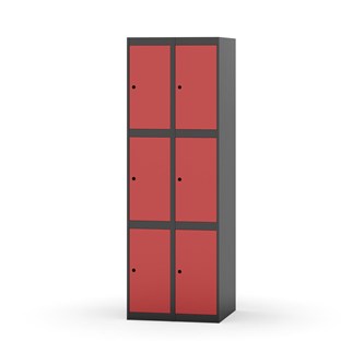 Novis lokerokaappi, tasakatto, 3:2, L 60 cm