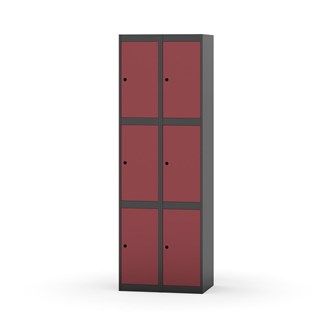 Novis lokerokaappi, tasakatto, 3:2, L 60 cm