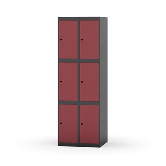 Novis lokerokaappi, tasakatto, 3:2, L 60 cm