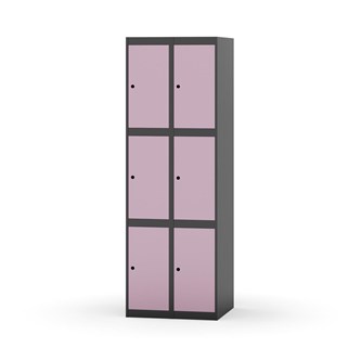 Novis lokerokaappi, tasakatto, 3:2, L 60 cm