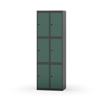Novis lokerokaappi, tasakatto, 3:2, L 60 cm