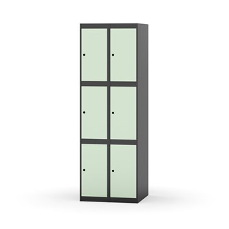Novis lokerokaappi, tasakatto, 3:2, L 60 cm