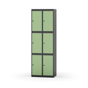 Novis lokerokaappi, tasakatto, 3:2, L 60 cm
