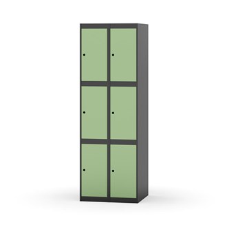 Novis lokerokaappi, tasakatto, 3:2, L 60 cm