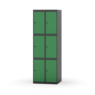 Novis lokerokaappi, tasakatto, 3:2, L 60 cm