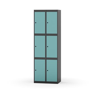Novis lokerokaappi, tasakatto, 3:2, L 60 cm