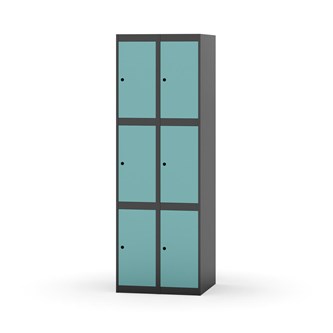 Novis lokerokaappi, tasakatto, 3:2, L 60 cm