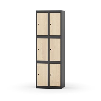 Novis lokerokaappi, tasakatto, 3:2, L 60 cm