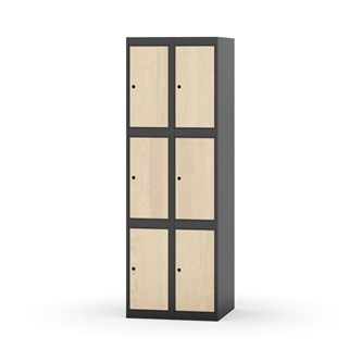 Novis lokerokaappi, tasakatto, 3:2, L 60 cm
